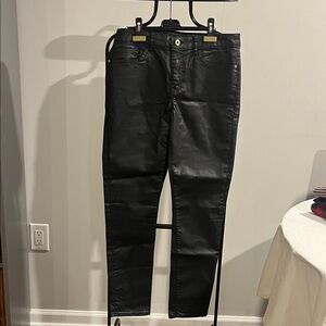 Tommy Hilfiger Black Jeans with Red Trim